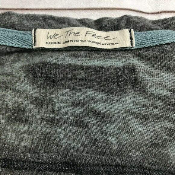 We The Free Womens Gray Pullover Top Size Medium - Picture 5 of 8